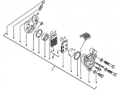 Δαγκάνα φρένου εμπρός
